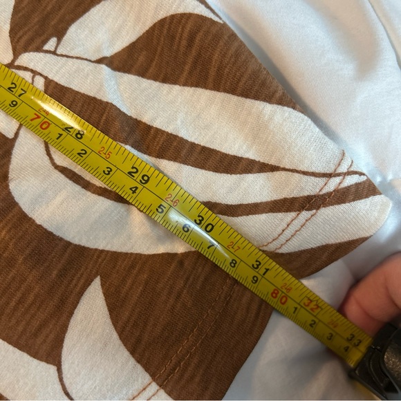 Sanctuary Dress NWT Size XXS Brown Floral Print Short Sleeve - Picture 8 of 8